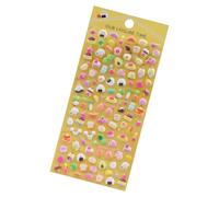 Generisch Adesivi 3D per bambini, simpatici adesivi 3D, per | Adesivi decorativi divertenti per computer portatile, per bambini e adulti, per bottiglia d'acqua, quaderno, pianificatore