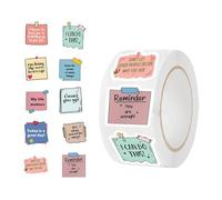 Generisch Adesivi incoraggianti, 500 pezzi, incoraggianti con affermazioni positive, per bambini, studenti, insegnanti, genitori, aule, compiti a casa, compiti scolastici, diario