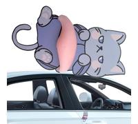 Generisch Adesivo 3D con animale, in silicone 3D, con scritta in lingua tedesca "Pancia", per casa, auto, ufficio, taccuino, laptop, borraccia, bambini, adulti, regalo di ricompensa