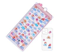 Generisch Adesivo con animale, in rilievo 3D, decorativo in rilievo, per bagagli, laptop, busta, occhiali, tablet, pianificatore, bicchiere d'acqua, portatili, valigie, a, vedi descrizione, Vedi