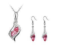 Generisch Affen Schmuckset Kreative Kristall Halskette Schmuck Ohrringe Set Persönlichkeit Schmuck Sets Perlen Für Ketten Erwachsene (A, One Size)