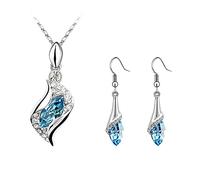 Generisch Affen Schmuckset Kreative Kristall Halskette Schmuck Ohrringe Set Persönlichkeit Schmuck Sets Perlen Für Ketten Erwachsene (B, One Size)