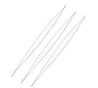 Generisch Aghi per occhi grandi | Vari aghi per perle - Aghi per perline con grande orecchio, lunghi e dritti con bottiglia per aghi