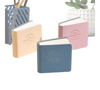 Generisch album da schizzi - carta 5 x 5 cm, 48 pagine, 3 pezzi, mini album da viaggio ad , libro da disegno compatto per viaggi, pratica artistica, diario quotidiano