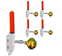 Generisch Allarme di - elettronici da a LED, 5 Pezzi, per Carpe, Pesce Gatto, Notturna, sul Ghiaccio, all'aperto, Lago, Fiume, di Surf, Pescatori