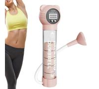 Generisch Allenatore di capacità polmonare - Respiratore portatile, materiale ABS AS, dimensioni 23 x 5 cm, per esercizi di respirazione con bocchini per atleti, cantanti, esercizi di fitness yoga