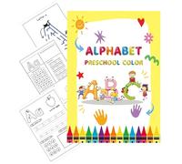 Generisch Alphabet Tracing Book - 9,45 x 6,69 in Tracing Books | Reusable Alphabet Writing Practice Book | Educational Letter Learning Toys | Developmental Homeschool Supplies for Early Childhood