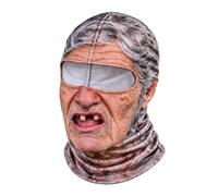 Generisch AlteE - Passamontagna divertente da uomo, con stampa 3D, traspirante, maschera da moto e passamontagna per bicicletta, ciclismo, carnevale e Halloween, maschera antivento, unisex
