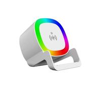 Generisch Altoparlante wireless per la casa, lettore musicale con stazione di ricarica wireless, altoparlante da tavolo portatile, per casa, viaggi, soggiorno, ufficio, cucina, camera da