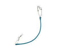 Generisch Amortisseur Pour Canne de Pêche à la Traîne - Accessorio Compact en Acier Inoxydable Avec Émerillon | Amortisseur de Remorquage Pour Planche de Planing | Pêche Nautique Kayak Sportif Bateau