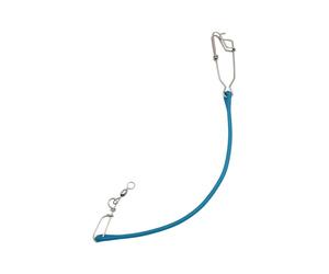 Generisch Amortisseur Pour Canne de Pêche à la Traîne - Accessorio Compact en Acier Inoxydable Avec Émerillon | Amortisseur de Remorquage Pour Planche de Planing | Pêche Nautique Kayak Sportif Bateau