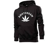 Generisch Amsterdam Cana elpa da uomo con cappuccio Nero L