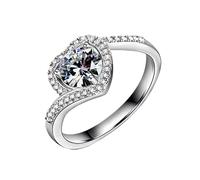 Generisch Anelli commestibili per torta per le donne, bigiotteria, accessori popolari Orologio degli anelli, 7, Metallo, Nessuna pietra preziosa