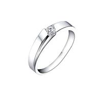 Generisch Anelli con gancio pieghevole Live Mouth and Women's Heart To Heart Valentine's Day Ring Men's Open Couple Ring Wolf, Taglia unica, Metallo, Nessuna pietra preziosa