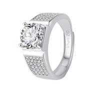 Generisch Anelli Elastici Temperamento Accessori Uomo Diamante Intero Modering Living Big Uomo Anello Anello Anelli Colonna Sonora