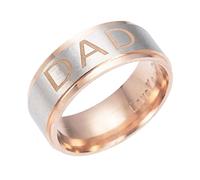 Generisch Anelli in argento 925 largo e anello da donna carino gioielli anello portaoggetti anelli, 11, Metallo, Nessuna pietra preziosa