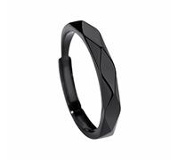 Generisch Anelli retrò da uomo amante anello regolabile per coppie, set nero e anello per uomini e donne. Un anello d'amore semplice, leggero e lussuoso per anelli originali, A, Rame, Non pietra