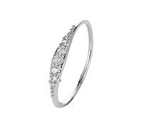 Generisch Anello adattatore per donna completo anello anello anello in plastica, 8, Metallo, Nessuna pietra preziosa