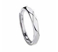 Generisch Anello per acchiappasogni, anello regolabile per coppie, nero e anello per uomini e donne, un anello d'amore semplice, leggero e lussuoso per bracciali anelli, A, Rame
