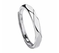 Generisch Anello per acchiappasogni, anello regolabile per coppie, nero e anello per uomini e donne, un anello d'amore semplice, leggero e lussuoso per bracciali anelli, A, Rame