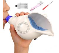 Generisch Animal Conch Shell Horn with 54 Sound Effects & Modes | Giocattolo musicale per bambini | Batteria integrata a 4 livelli | Lung Capacity Training Animal Songs