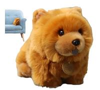 Generisch Animal Peluche Chow - Giocattolo di simulazione | Chow -Chowed Dog 25 cm, bambola di peluche per la famiglia