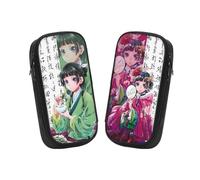 Generisch Apothecary Diaries Anime, 2 custodie per matite per adolescenti, borsa per stazionario di grande capacità, adatto per la scuola con student Stationery for Girls and Boys, Cat-1, Anime