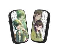 Generisch Apothecary Diaries Anime, 2 custodie per matite per adolescenti, borsa per stazionario di grande capacità, adatto per la scuola con student Stationery for Girls and Boys, Cat-3, Anime
