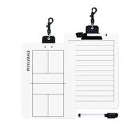 Generisch Appunti per pallavolo Goods Dry Erase - Appunti | Badminton White Board per allenatori | Double Face Ball Sports Dimostration Board per badminton