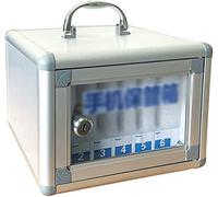 Generisch Armadietto per cellulare in alluminio, montaggio a parete con blocco, portatile, a 24 bit