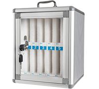 Generisch Armadietto per cellulare in alluminio, montaggio a parete con blocco, portatile, a 24 bit