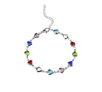 Generisch Armband Schrittzähler Ohne Handy Süßes Damen-Armband, Geschenk, 1 Stück, modisches Legierungs-Strass-Dekor-Armband für Frauen für Armband Schrauben, Einheitsgröße, Zinco alloy, Nessuna