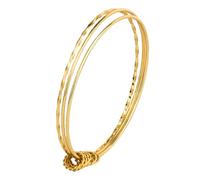 Generisch Armbanduhren Herren Wasserdicht Three Lives Three Worlds Bracelet Stylish Gold Plated Vietnamese Gold Bangle For Anpassbares Armband (B, One Size)