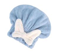 Generisch Asciugamano turbante per capelli, extra assorbente, ad asciugatura rapida, per donne, assorbe la testa, con un, per la casa, i viaggi, le vacanze, il nuoto, la doccia