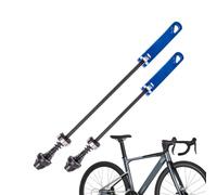 Generisch Asse a sgancio rapido per bicicletta, 1 paio di pezzi di ricambio | Asse a sgancio rapido per ruota anteriore e posteriore, per mountain bike, bici da corsa, riparazione