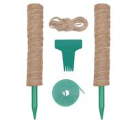 Generisch Asta per muschio - aste per piante per il giardinaggio, asta per fiori in vaso, per interni ed esterni, giardino, balcone, cortile, pomodori, fiori in vaso, viticci e