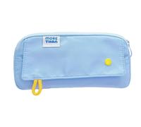 Generisch Astuccio riutilizzabile, tasca con cerniera impermeabile, grande volume, per bambini, aule, donne, college, scuola, trucco, arte da viaggio, Blu, vedi descrizione, Vedi descrizione