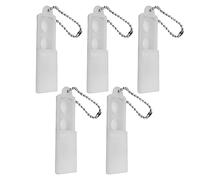 Generisch Audiphones - Custodia per batteria, 5 pezzi, con portachiavi, impermeabile, organizer da viaggio portatile per attività all'aperto e viaggi d'affari