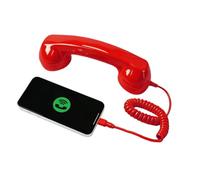 Generisch Auricolari per telefono retrò tipo C, auricolari vintage per | Compatibile con la maggior parte degli smartphone e tablet, interfaccia di tipo C, connessione via cavo stabile, linea piatta