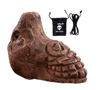 Generisch Authentic Human Aztec Death Whistle - Set | Geist Pfeife - Authentic Human Aztec Death Whistle - Strumento pratico per collezionisti sicuro e durevole di alta qualità Horror Tool Art 125