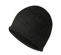 Generisch Autumn and Winter Reflective Knit Hat Night Reflective Silk Outdoor Sports Windproof Warm Hat, Nero , Taglia unica