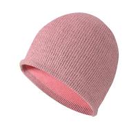 Generisch Autumn and Winter Reflective Knit Hat Night Reflective Silk Outdoor Sports Windproof Warm Hat, Colore: rosa., Taglia unica