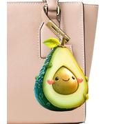 Generisch Avocado, charm in acrilico avocado, portachiavi in acrilico avocado, per chiavi in 2D, ciondolo, portachiavi zaino, per donne e ragazze, Siehe Beschreibung, Acrilico,