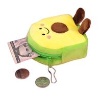Generisch Avocado Plush Wallet - Portafogli con l'avocado | con cambio morbido e luce ideale per adolescenti bambini uso quotidiano e regalo