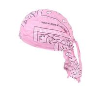 Generisch B Ware, abbigliamento da donna e uomo, in cotone, per il sudore, fascia, per motociclisti, ad asciugatura rapida, con filo di gomma sottile, Colore: rosa., Taglia unica