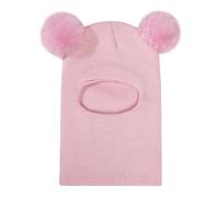Generisch Baby Winter Hat Scarf Set Toddler Beanie Hats Girl Boy with Neck Warm Beanie for Kids Knit Warm for Cold Weather Winter Cap Uomo, Colore: rosa., Taglia unica