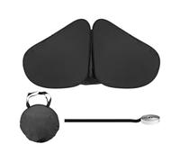 Generisch Baldacchino da scrivania, portatile, nero, antiriflesso, per lucernari, per il posto di lavoro, per la casa, la camera degli studenti, l'ufficio, l'apprendimento all'aperto