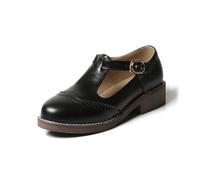 Generisch Ballerine eleganti e ariose con dettagli cut-out per - Pantofole casual con punta rotonda e cinghie decorative per una tenuta sicura nella vita di tutti i giorni, Nero , 42 EU