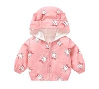 Generisch Bambini Bambino Bambino Bambino Ragazzi Ragazze Carino Del Cartone Animato Regalo 2025 Vestiti Walker Giacca Inverno Vestiti, Colore: rosa., 18-24 Mesi