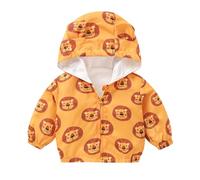 Generisch Bambini Bambino Bambino Bambino Ragazzi Ragazze Carino Del Cartone Animato Regalo 2025 Vestiti Walker Giacca Inverno Vestiti, giallo., 18-24 Mesi